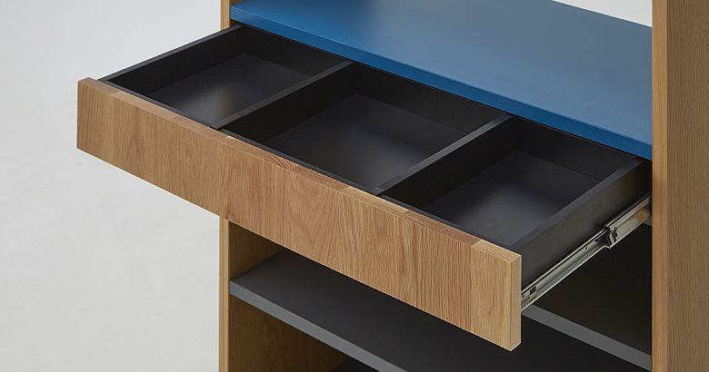 SH01-75の引き出し部分