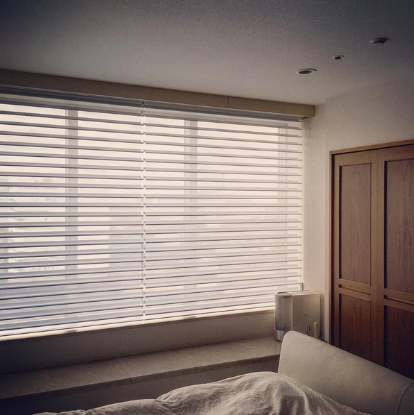 ハンターダグラス シルエットシェードの施工事例