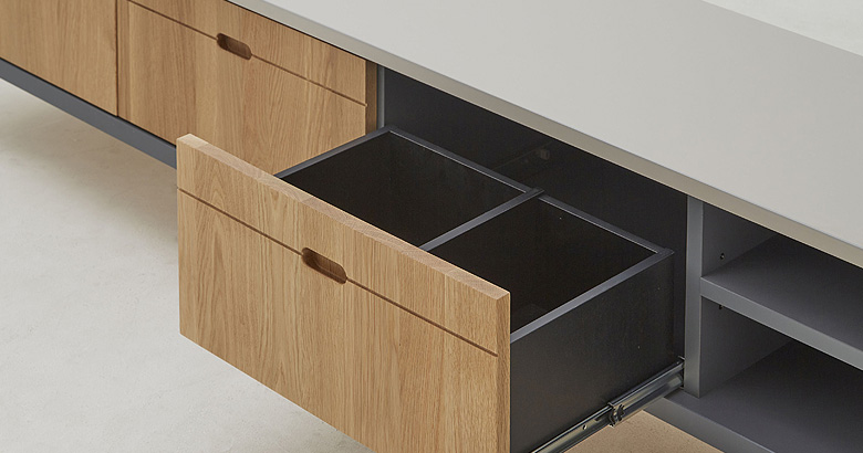 TV01-200の引き出し部分